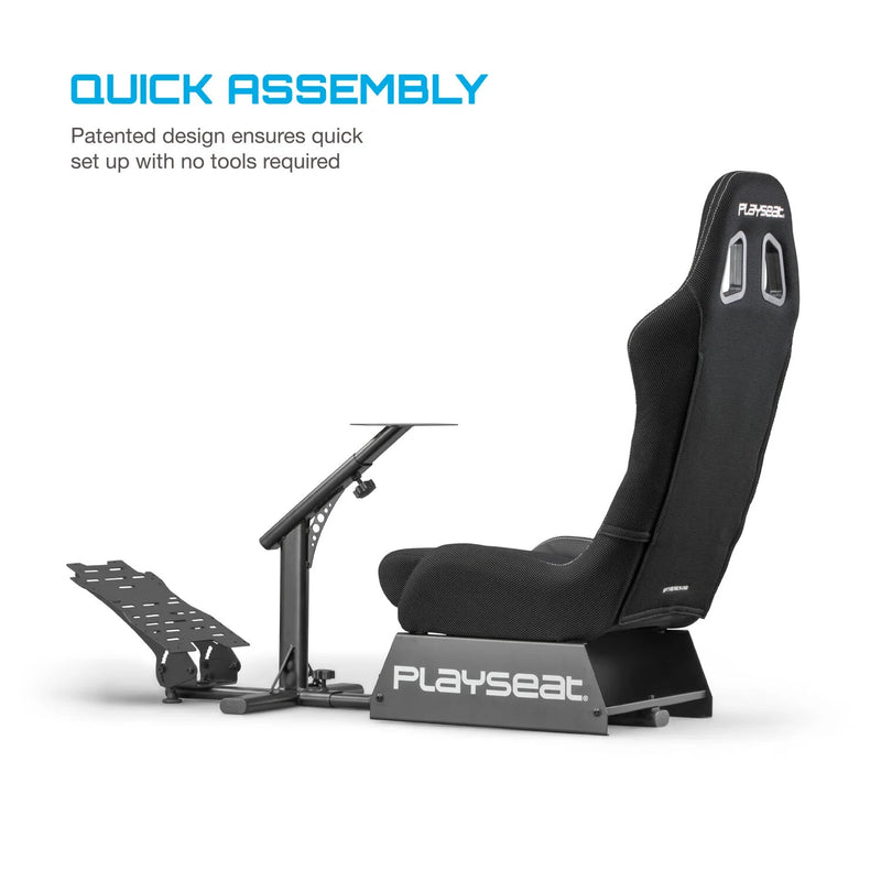 Load image into Gallery viewer, ® Evolution Actifit Lightweight Carbon Quality Steel Racing Simulator Cockpit, Black
