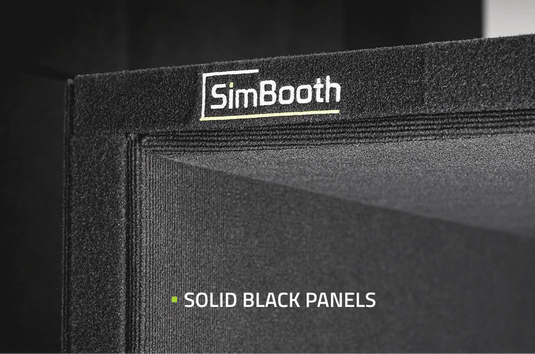 SimBooth Kit 2 Golf Simulator Enclosure Kit Bundle