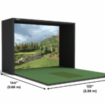 SimBooth 1 Golf Simulator Enclosure Kit Bundle
