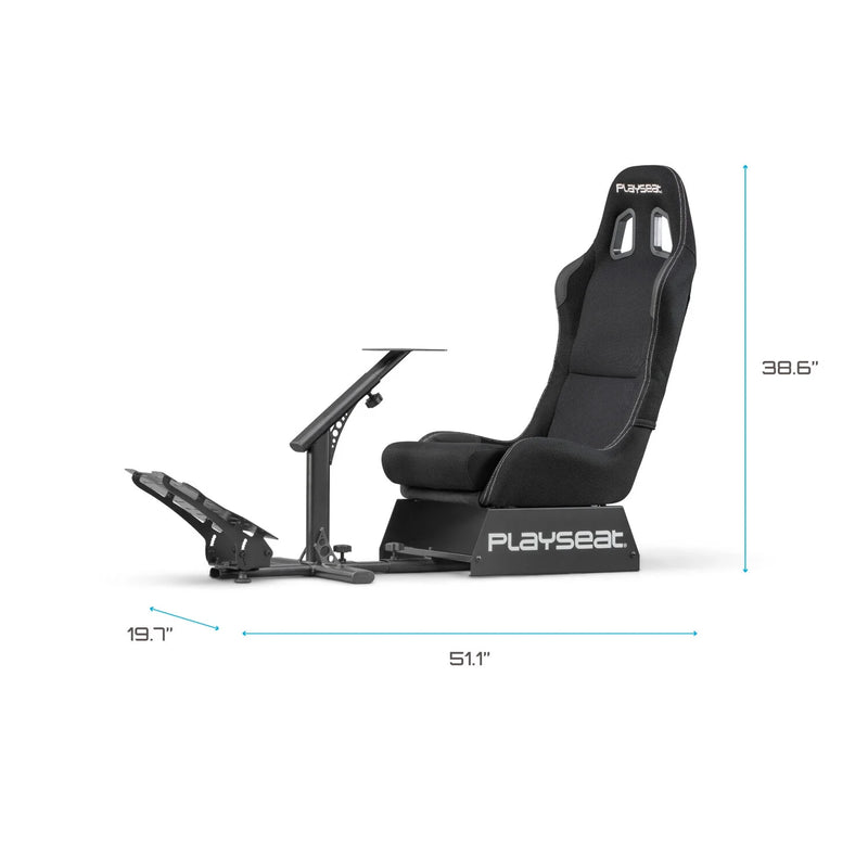 Load image into Gallery viewer, ® Evolution Actifit Lightweight Carbon Quality Steel Racing Simulator Cockpit, Black
