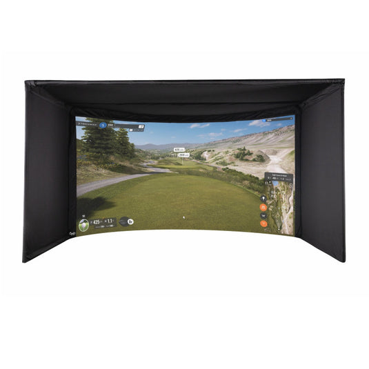 Carl’s Place Curved Golf Enclosure