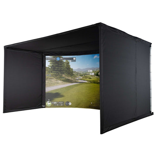 Carl’s Place Curved Golf Enclosure