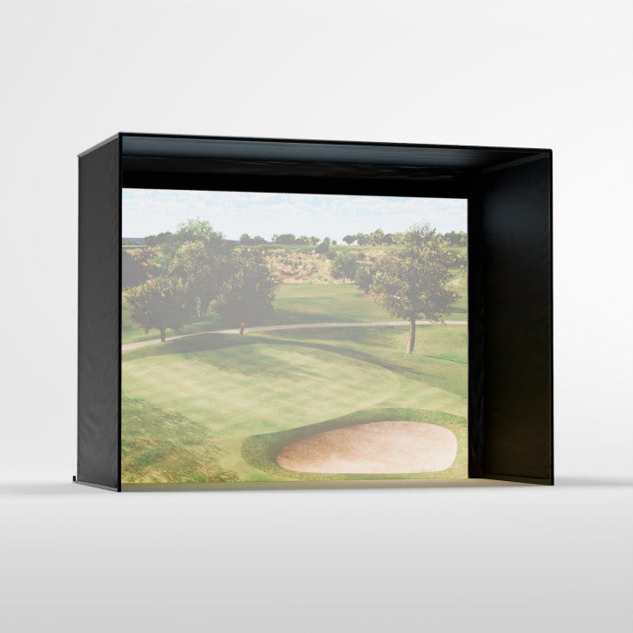 Load image into Gallery viewer, Carl’s Place DIY Golf Simulator Enclosure Kit with Impact Screen

