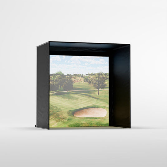 Carl’s Place DIY Golf Simulator Enclosure Kit with Impact Screen