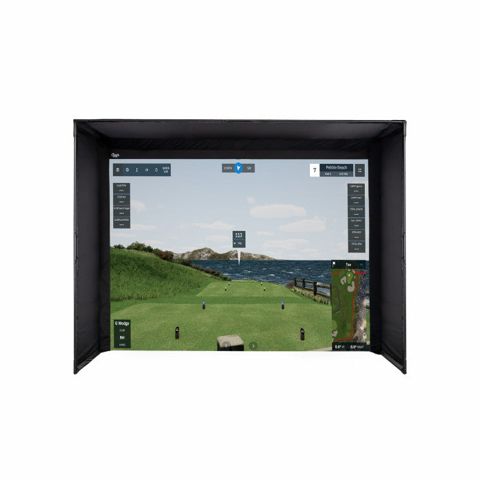Load image into Gallery viewer, Carl’s Place DIY Golf Simulator Enclosure Kit with Impact Screen
