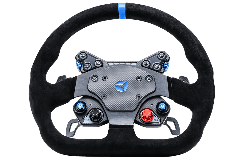 Load image into Gallery viewer, Cube Controls GT PRO V2 Reparto Corse Suede Sim Racing Wheel
