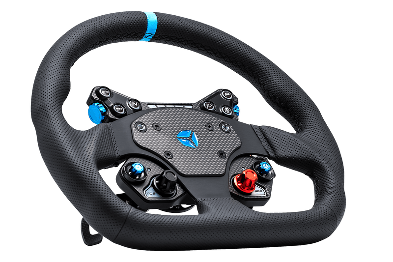 Load image into Gallery viewer, Cube Controls GT PRO V2 Reparto Corse Perforated Sim Racing Wheel
