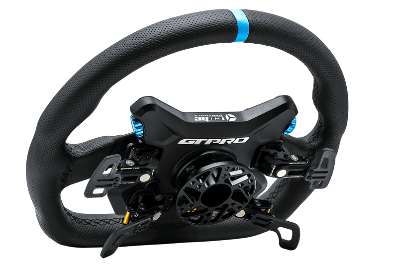 Load image into Gallery viewer, Cube Controls GT PRO V2 Reparto Corse Perforated Sim Racing Wheel
