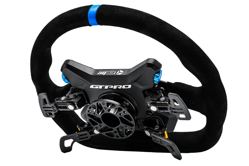 Load image into Gallery viewer, Cube Controls GT PRO V2 Reparto Corse Suede Sim Racing Wheel
