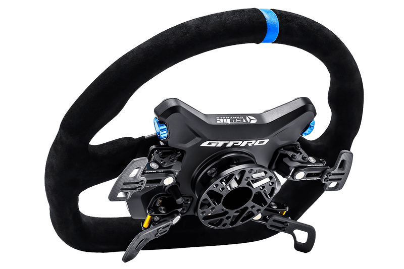 Load image into Gallery viewer, Cube Controls GT PRO V2 Reparto Corse Suede Sim Racing Wheel
