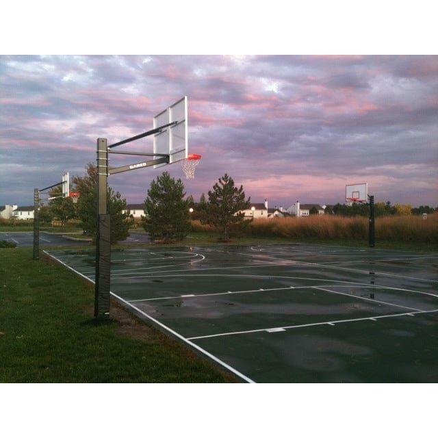 Load image into Gallery viewer, Gared Endurance 6&quot; Square Post 6&#39; Extension Steel Playground Basketball Hoop
