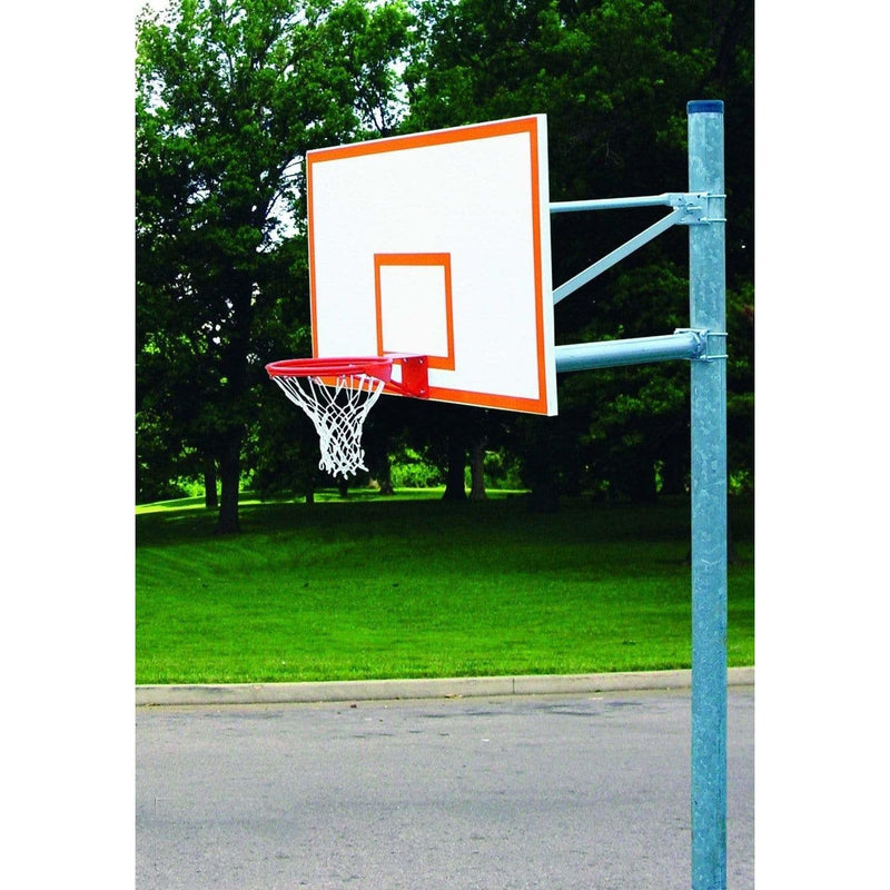 Load image into Gallery viewer, Gared Heavy Duty 6-5/8&quot; O.D. Adjustable Straight Post Basketball Package (PK6010)
