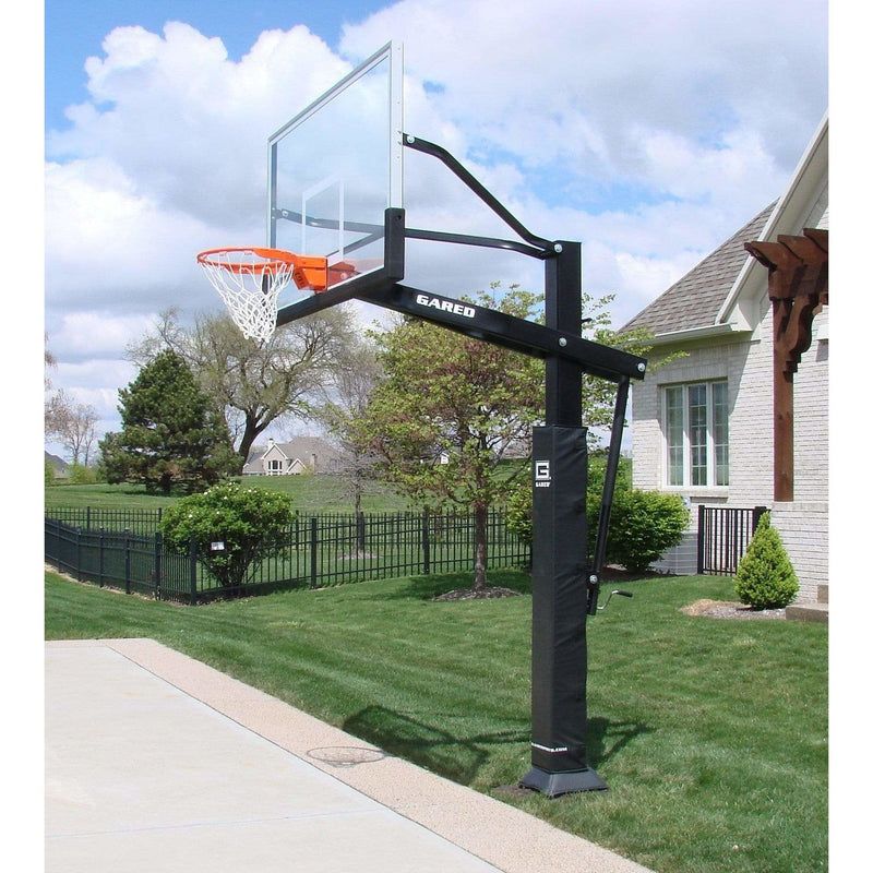 Load image into Gallery viewer, Gared 42&quot; x 72&quot; Pro Jam Adjustable In-Ground Basketball Hoop (GP10G72DM)
