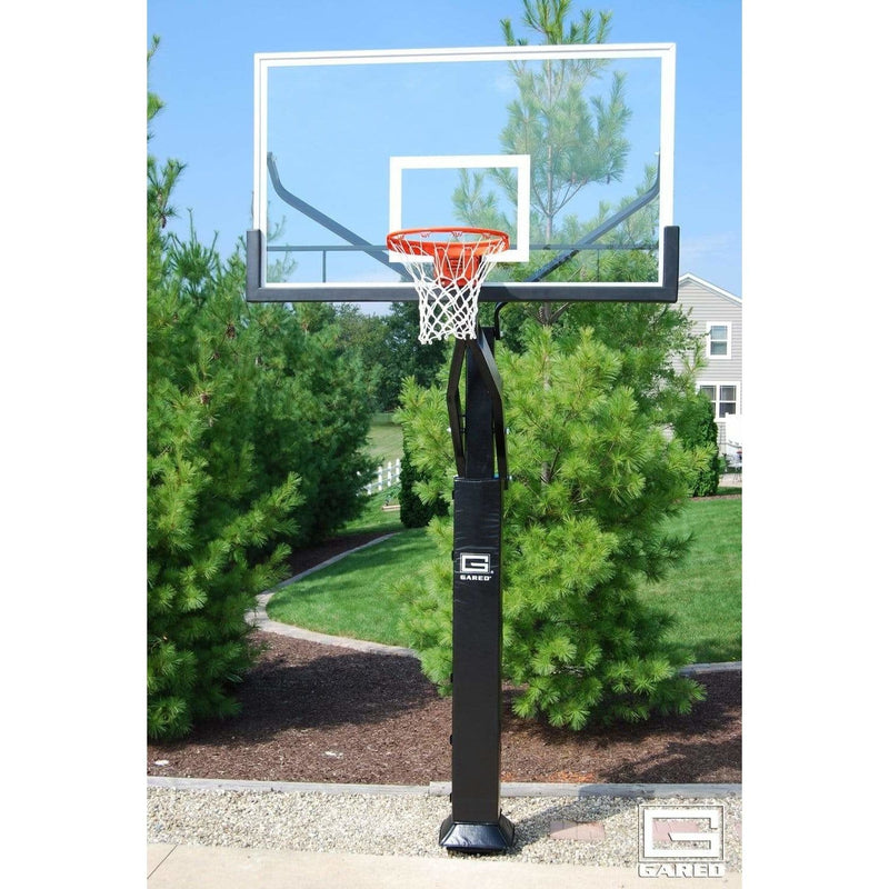 Load image into Gallery viewer, Gared 42&quot; x 72&quot; Pro Jam Adjustable In-Ground Basketball Hoop (GP10G72DM)
