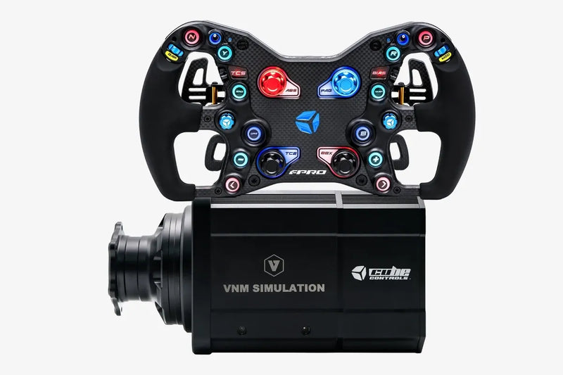 Load image into Gallery viewer, VNM x Cube Controls Direct Drive System + F-PRO Wheel Bundle
