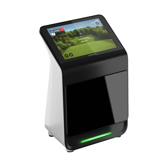 Load image into Gallery viewer, Carl&#39;s Chasing Scratch Podcast Golf Simulator Package (Garmin R50 Bundle)

