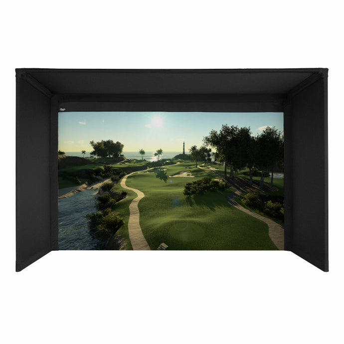 Carl’s Place Pro Golf Enclosure with Impact Screen